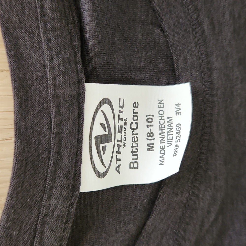 NWT Athletic Works Womens Buttercore Relaxed Performance Active Tank Top Black M - Picture 4 of 7